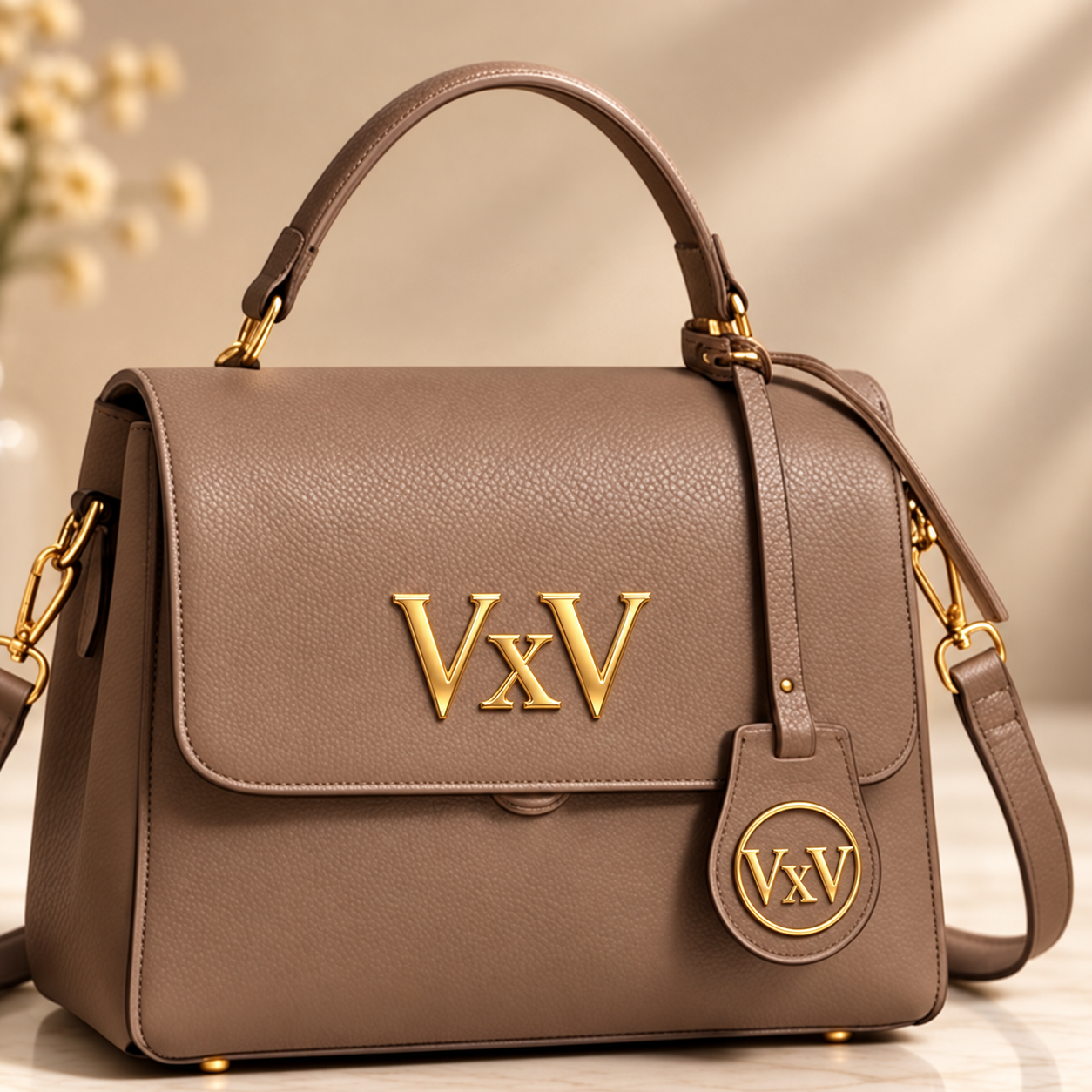 VxV Taupe Executive Flap